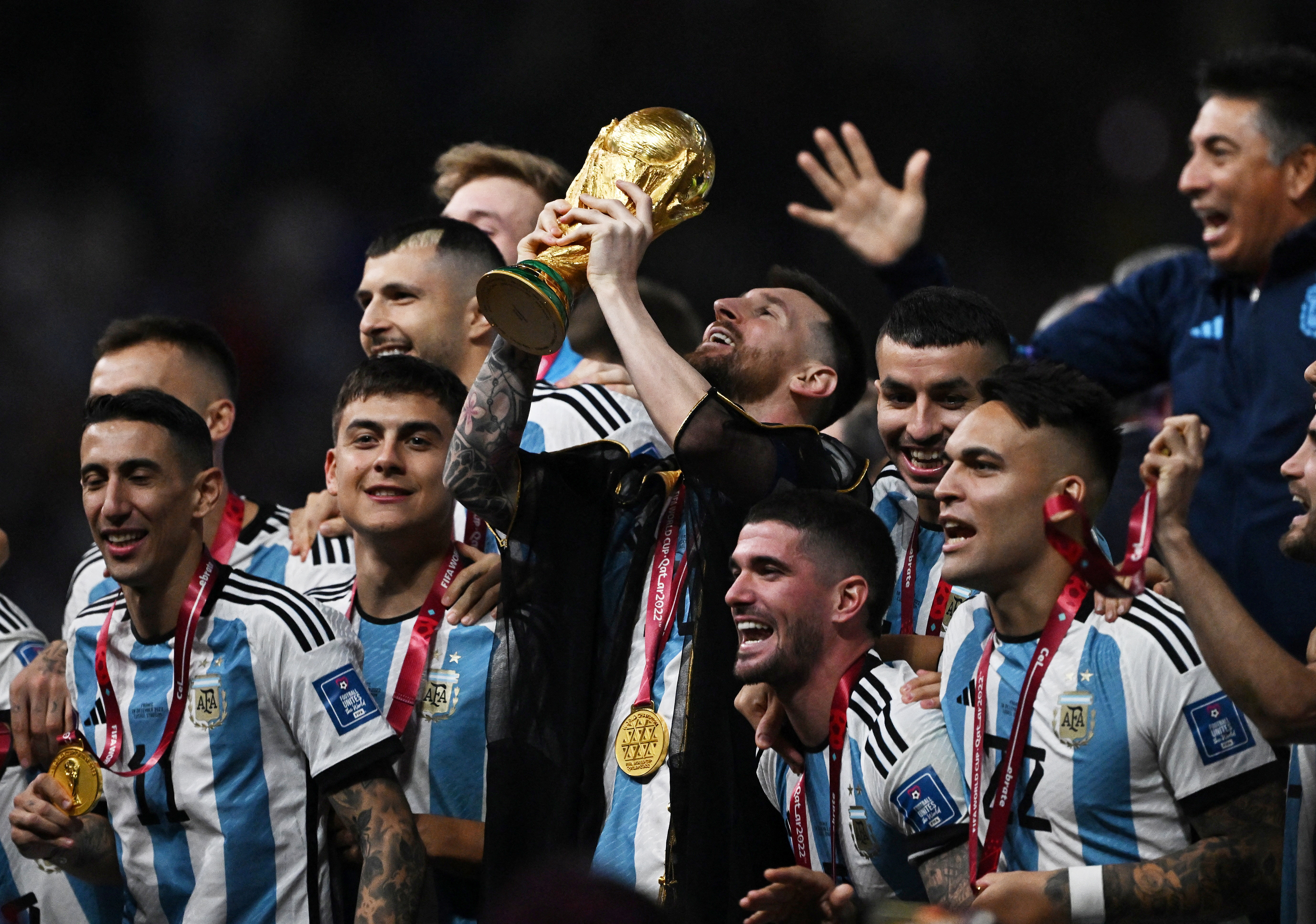 Argentina ganó su tercera Copa del Mundo. Foto: REUTERS/Dylan Martinez