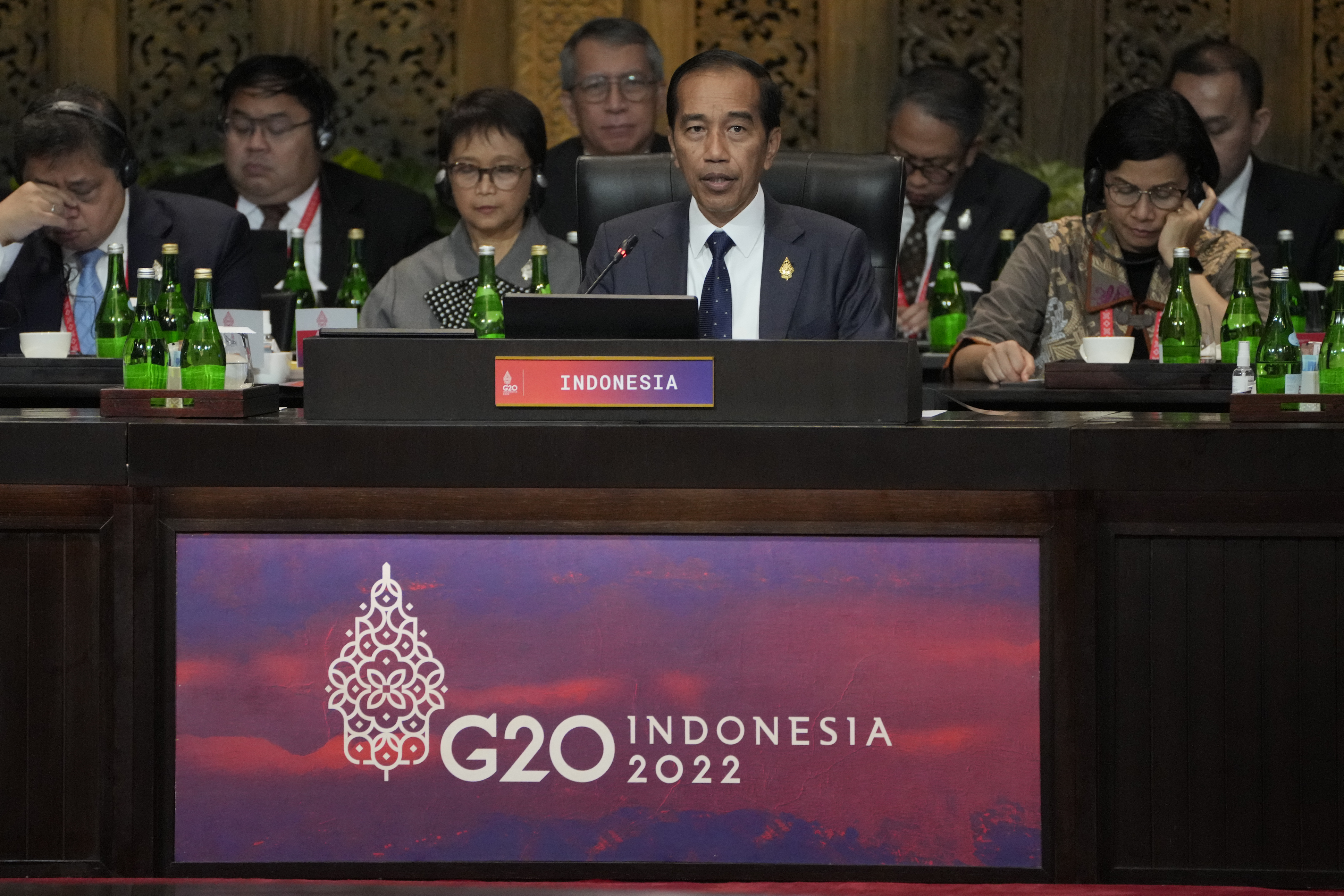 El presidente de Indonesia Joko Widodo (AP Foto/Dita Alangkara)