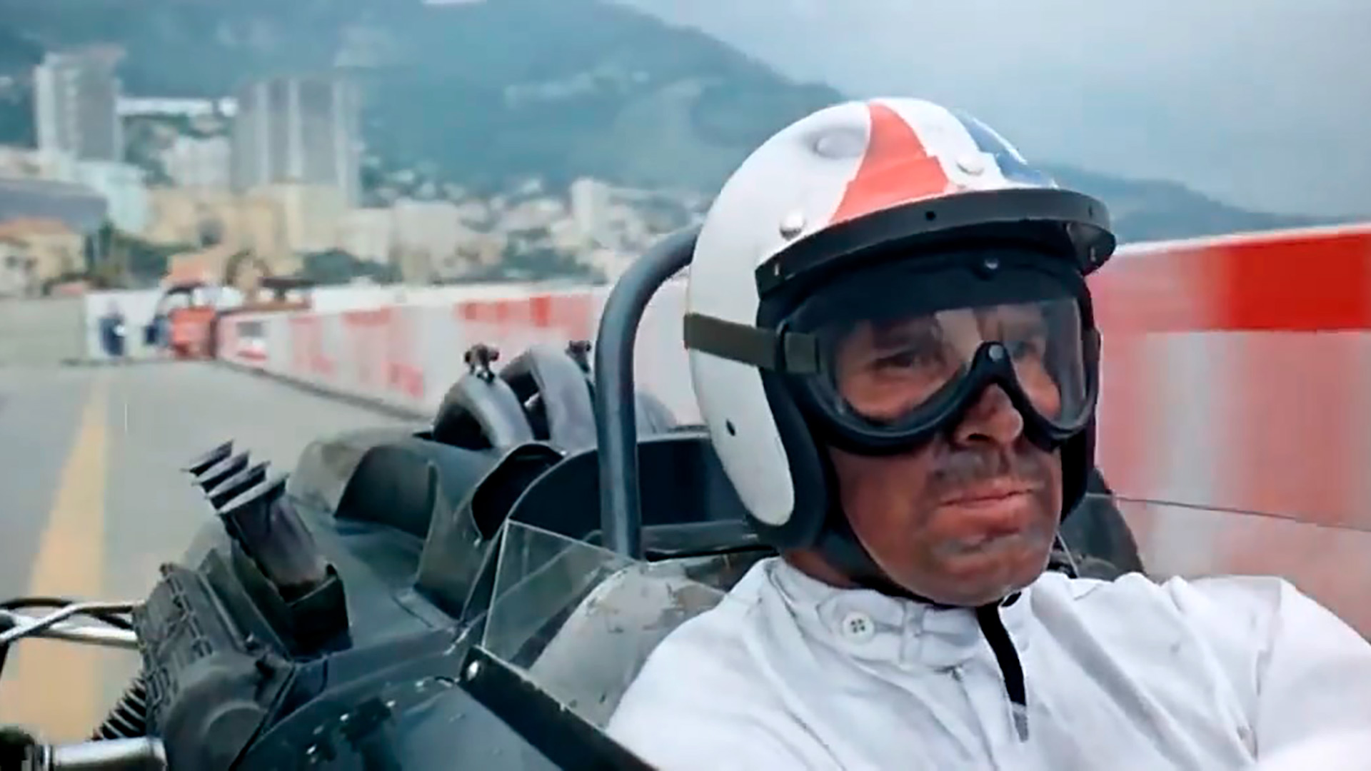 "Grand Prix" fue la primera gran película de automovilismo en el cine. Si bien es un film de culto, su estreno en 1966 no tuvo el éxito que se esperaba