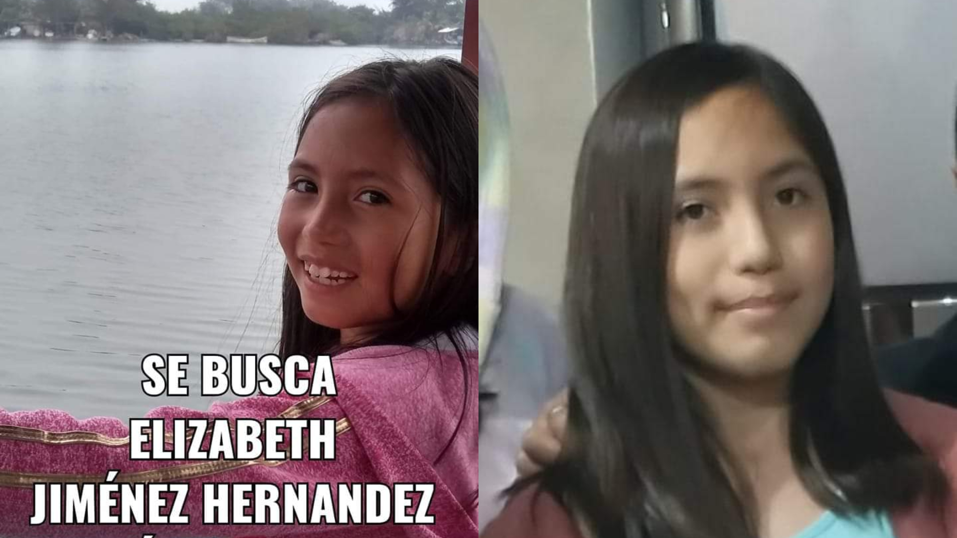 Elizabeth Jiménez desapareció tras salir de la secundaria (Fotos: Facebook/Andrés Regalado)
