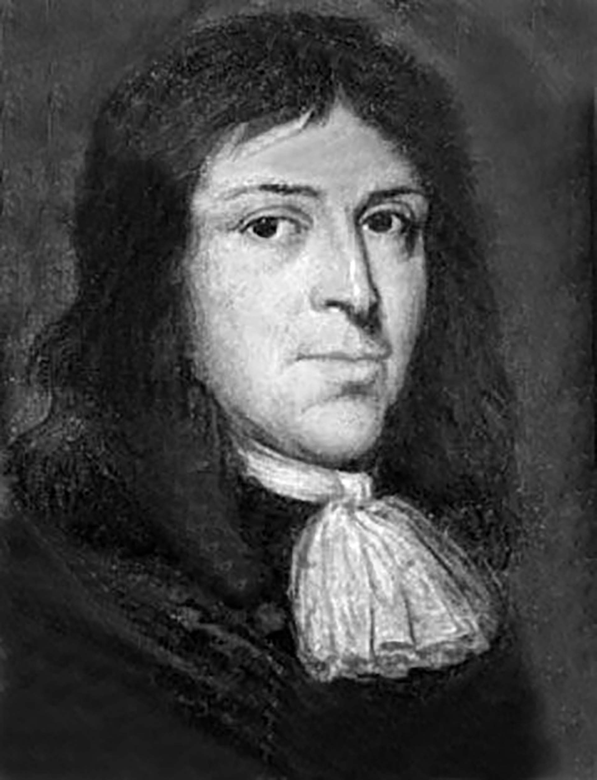 Retrato del pastor protestante Samuel Parris quien inició la cacería