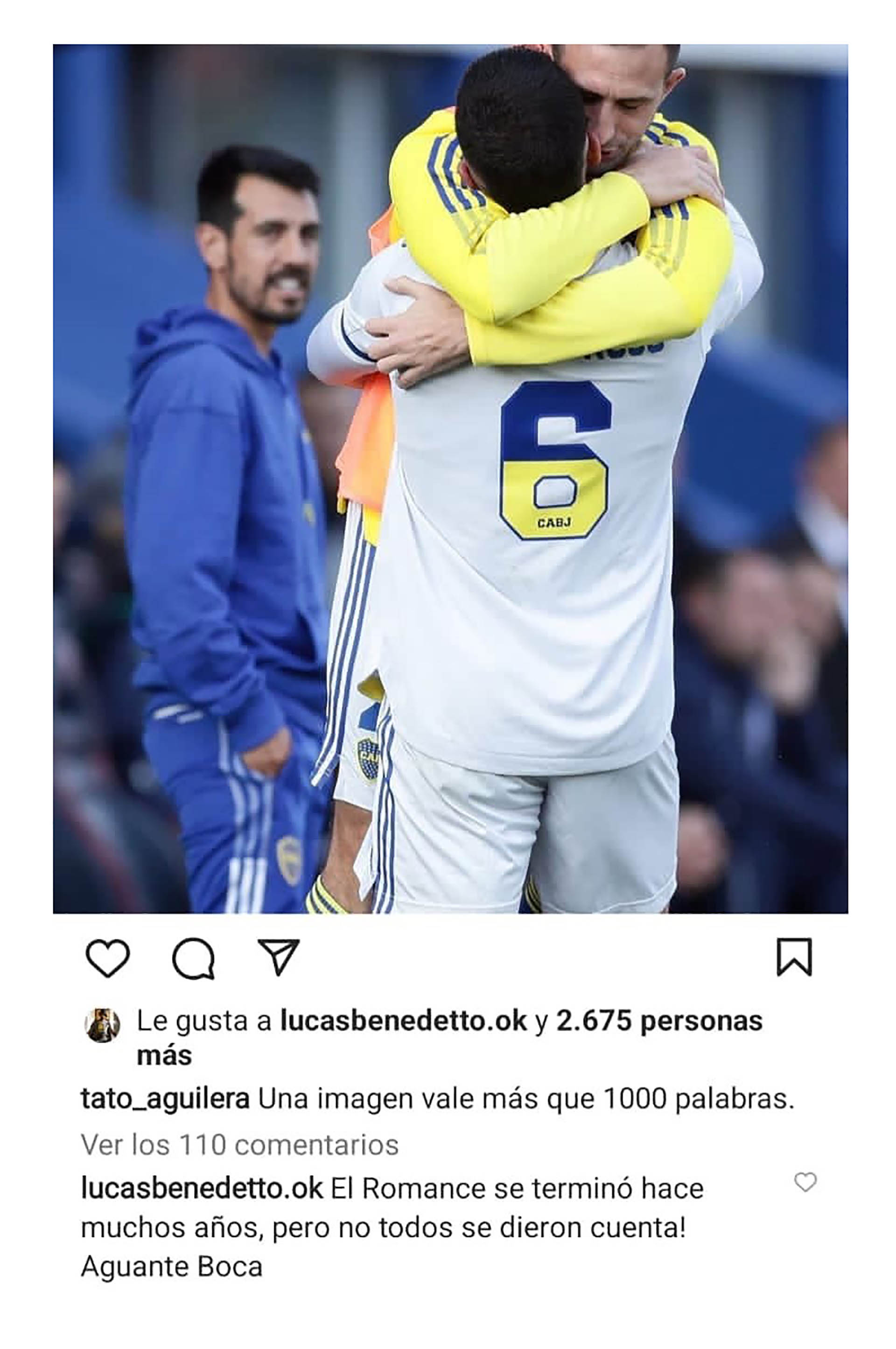 El comentario de Lucas Benedetto que desató la polémica
