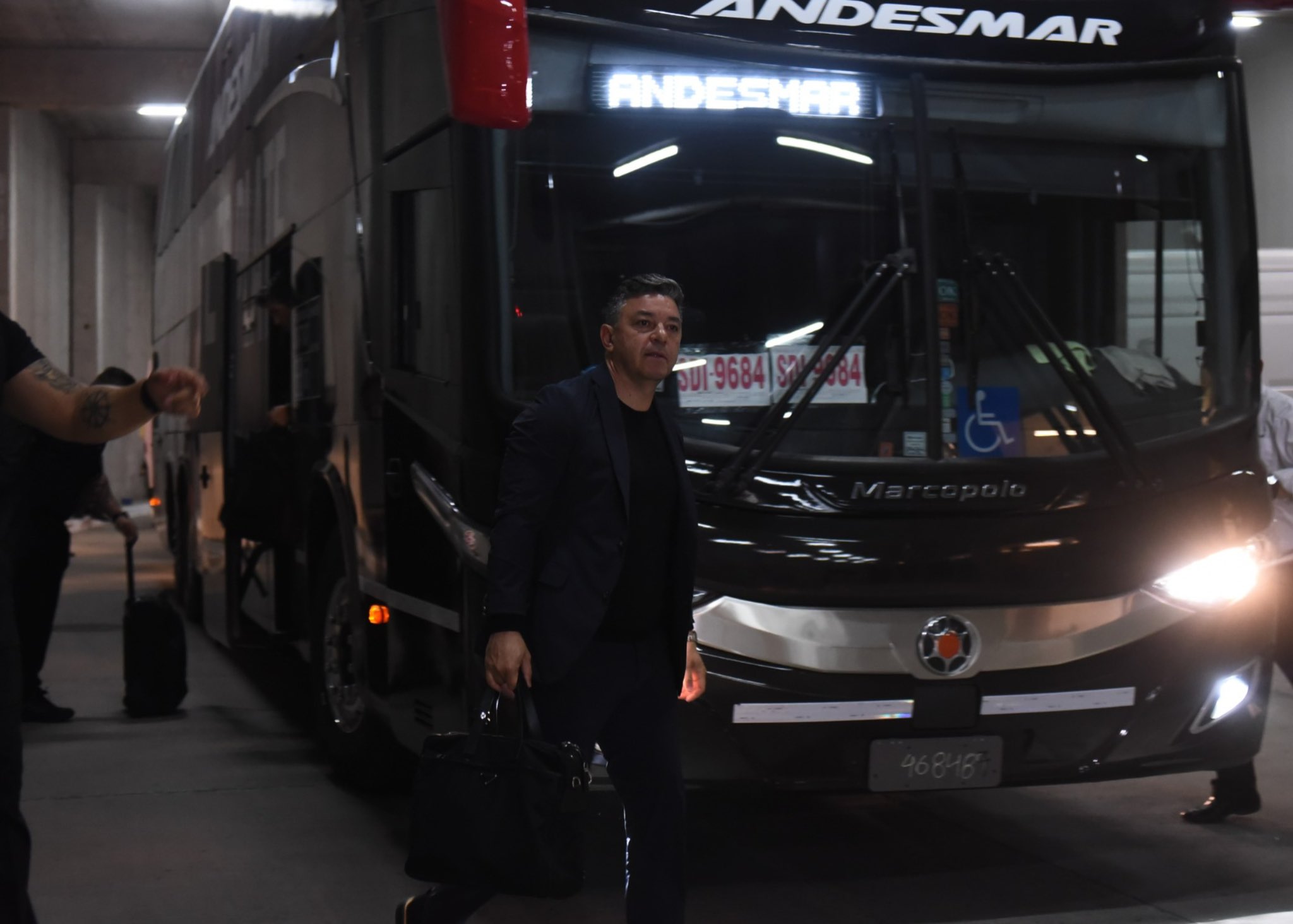 Marcelo Gallardo respaldó a Miguel Borja tras la goleada de River Plate en la Copa Argentina y habló sobre el nivel de Quintero 