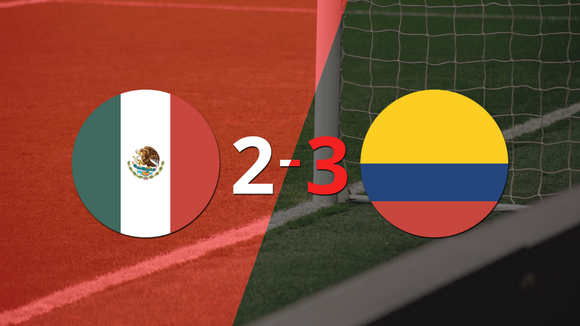 Luis Sinisterra anota doblete en la victoria por 3 a 2 de Colombia sobre México