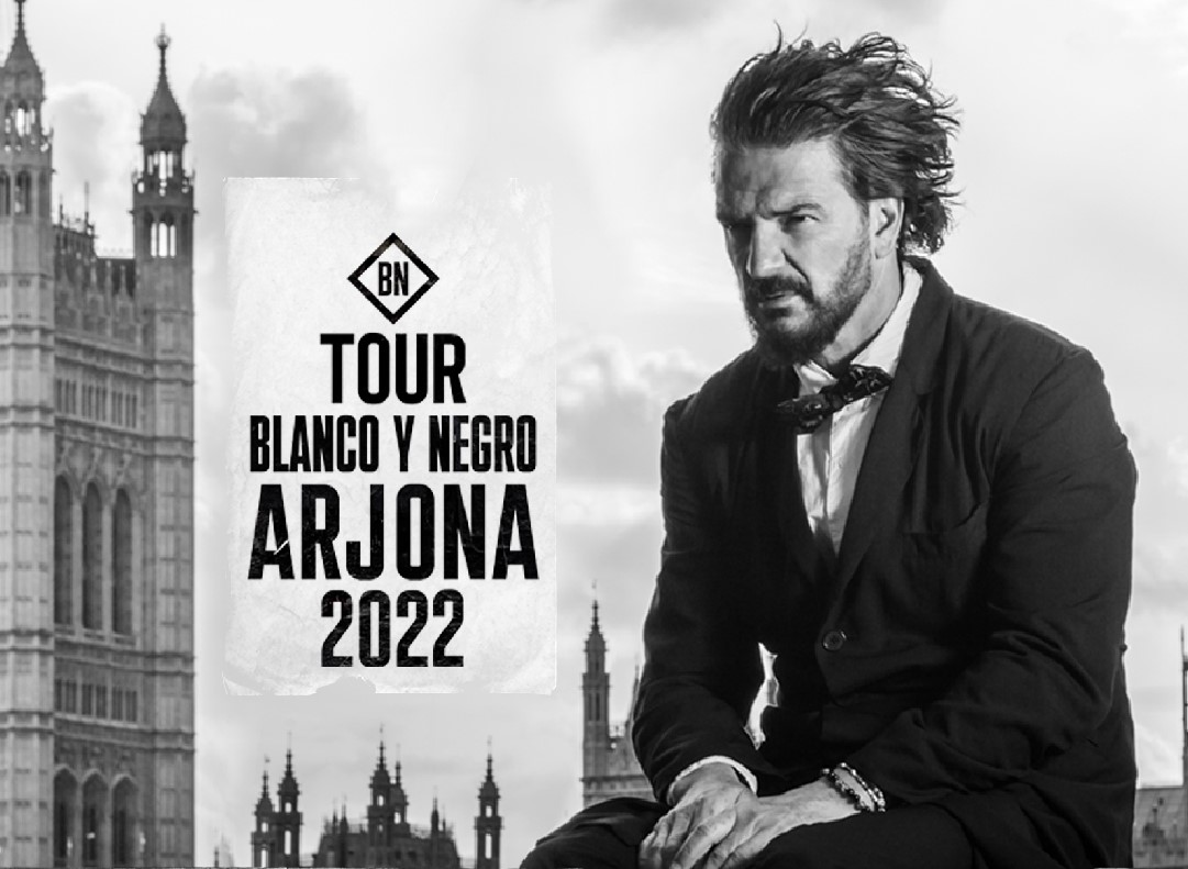 Ricardo Arjona anuncia nueva fecha en Bogotá del ‘Tour Blanco y Negro’