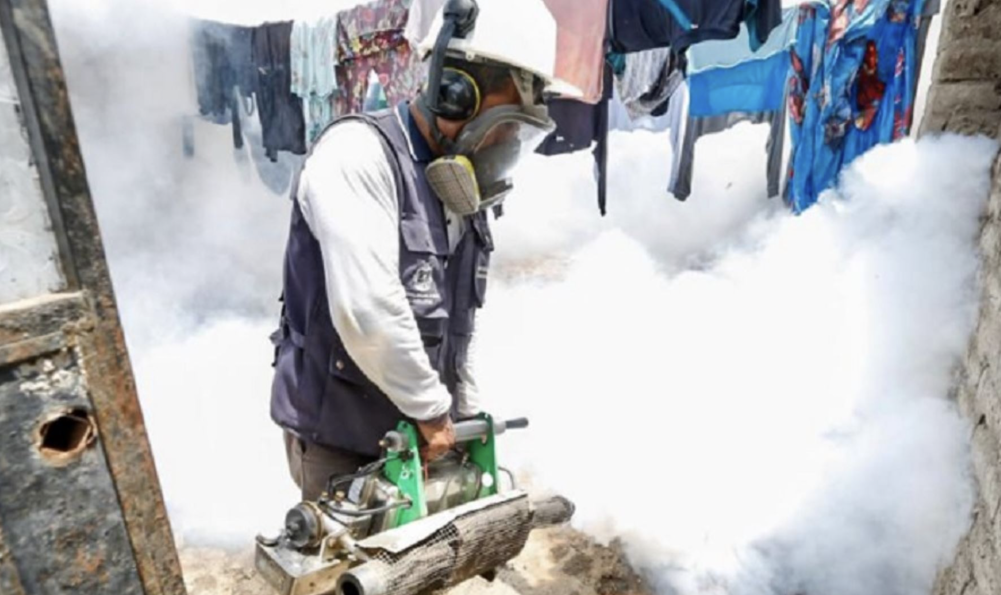 Programan fumigación para frenar casos de dengue en Huarmey. (Andina)
