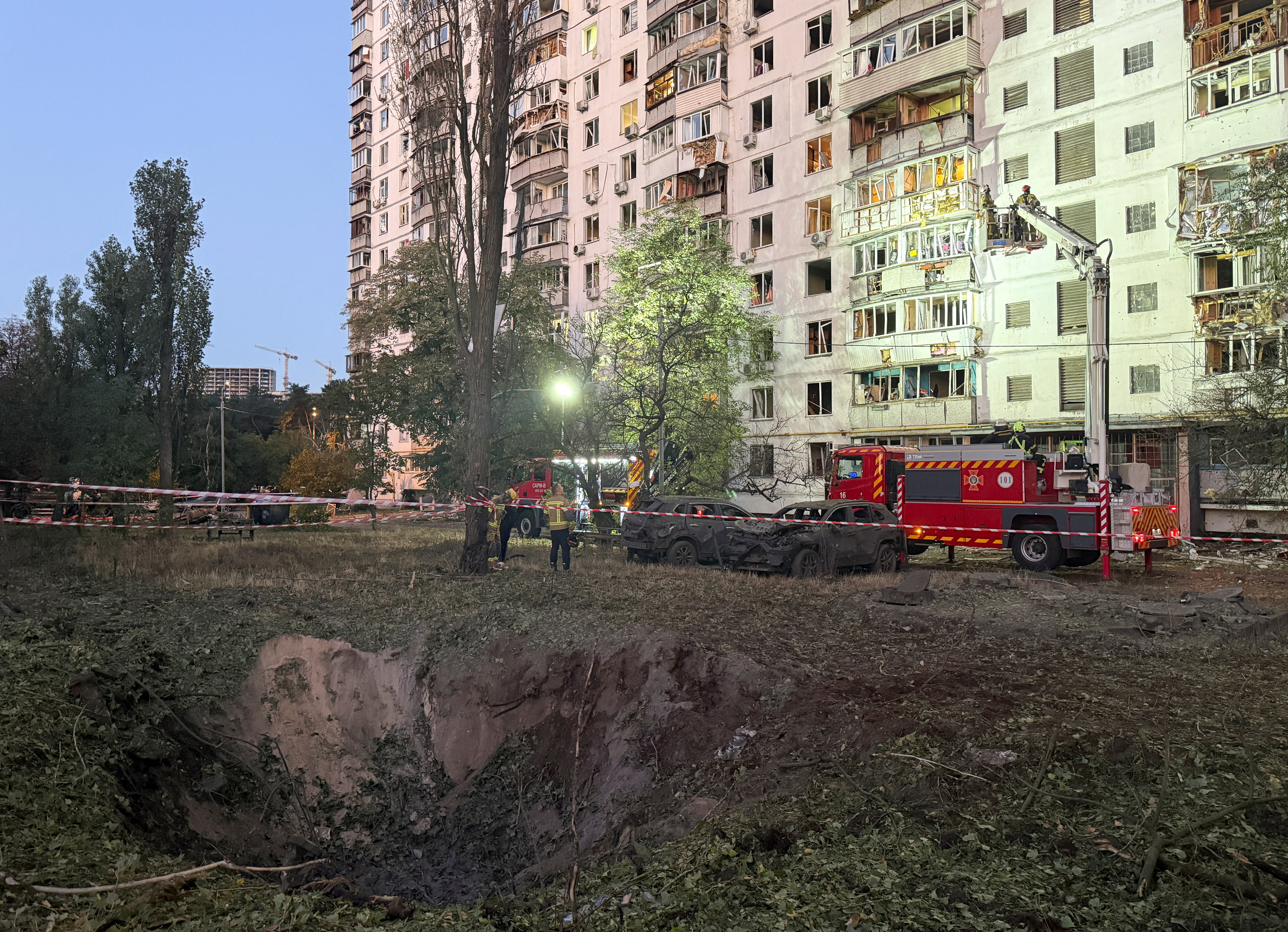 Las fuerzas rusas lanzaron un ataque en Ucrania que dej&oacute; 25 heridos en zonas residenciales de Kiev, Zaporizhzhia y Odesa