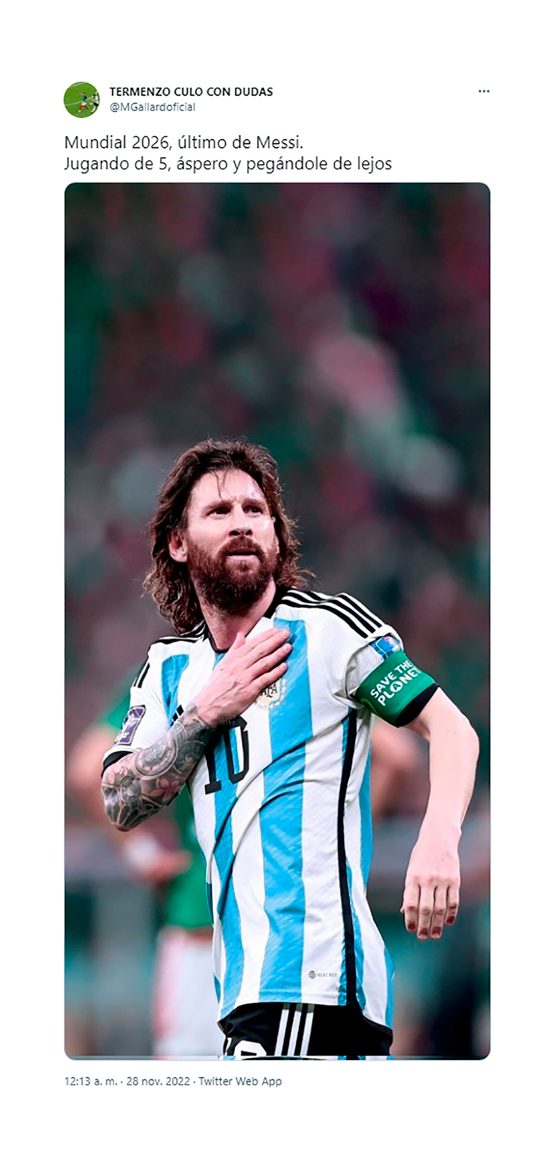 “messi 2026″ Las Imágenes De Cómo Luciría La Pulga En El Próximo Mundial Que Causaron Furor En 5489