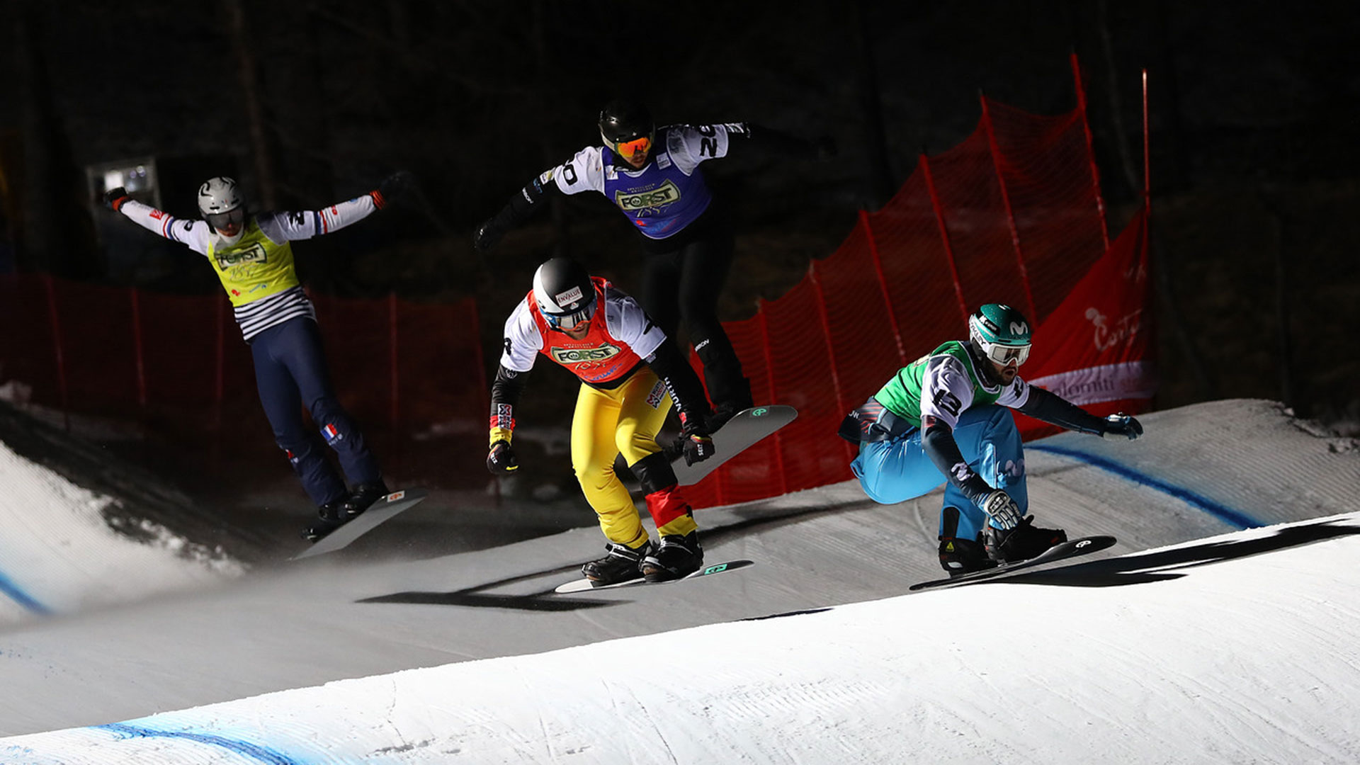 FIS Snowboard Cross World Cup\rCortina d’Ampezzo 29 gennaio 2022.\rAndrea Solero/Pentaphoto 