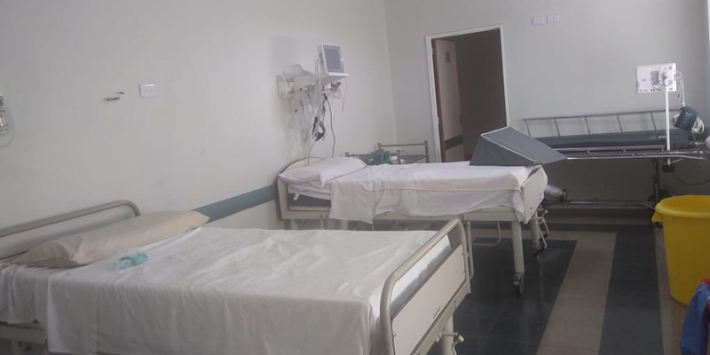 La habitación donde las personas que atraviesan un duelo peri o neonatal pueden recuperarse con privacidad, sin compartir habitación con otras pacientes de maternidad (Imagen: gentileza Andrea Cáceres)