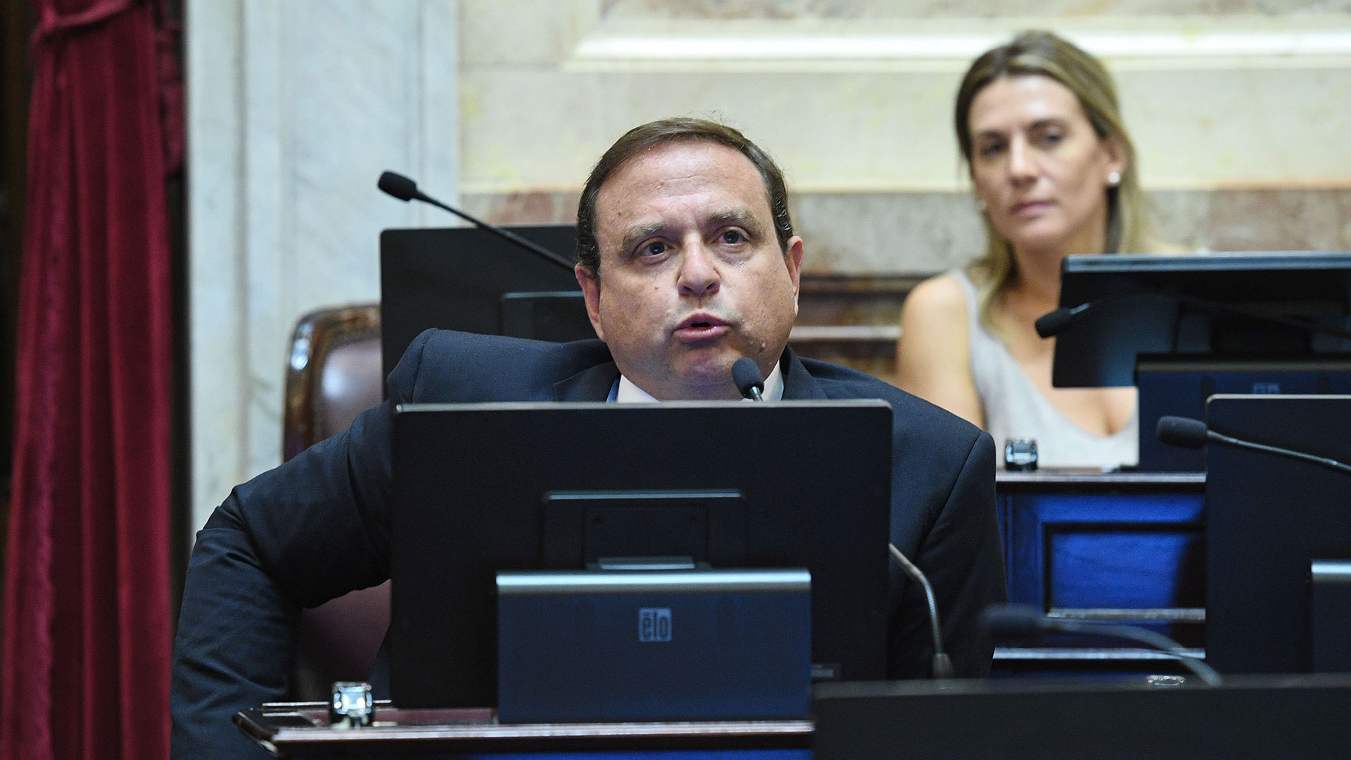Guillermo Snopek, uno de los cuatro senadores que decidieron abandonar la bancada oficialista