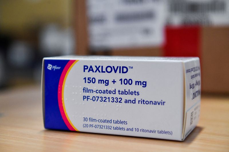 FOTO DE ARCHIVO. Píldora para la enfermedad de coronavirus (COVID-19) Paxlovid 