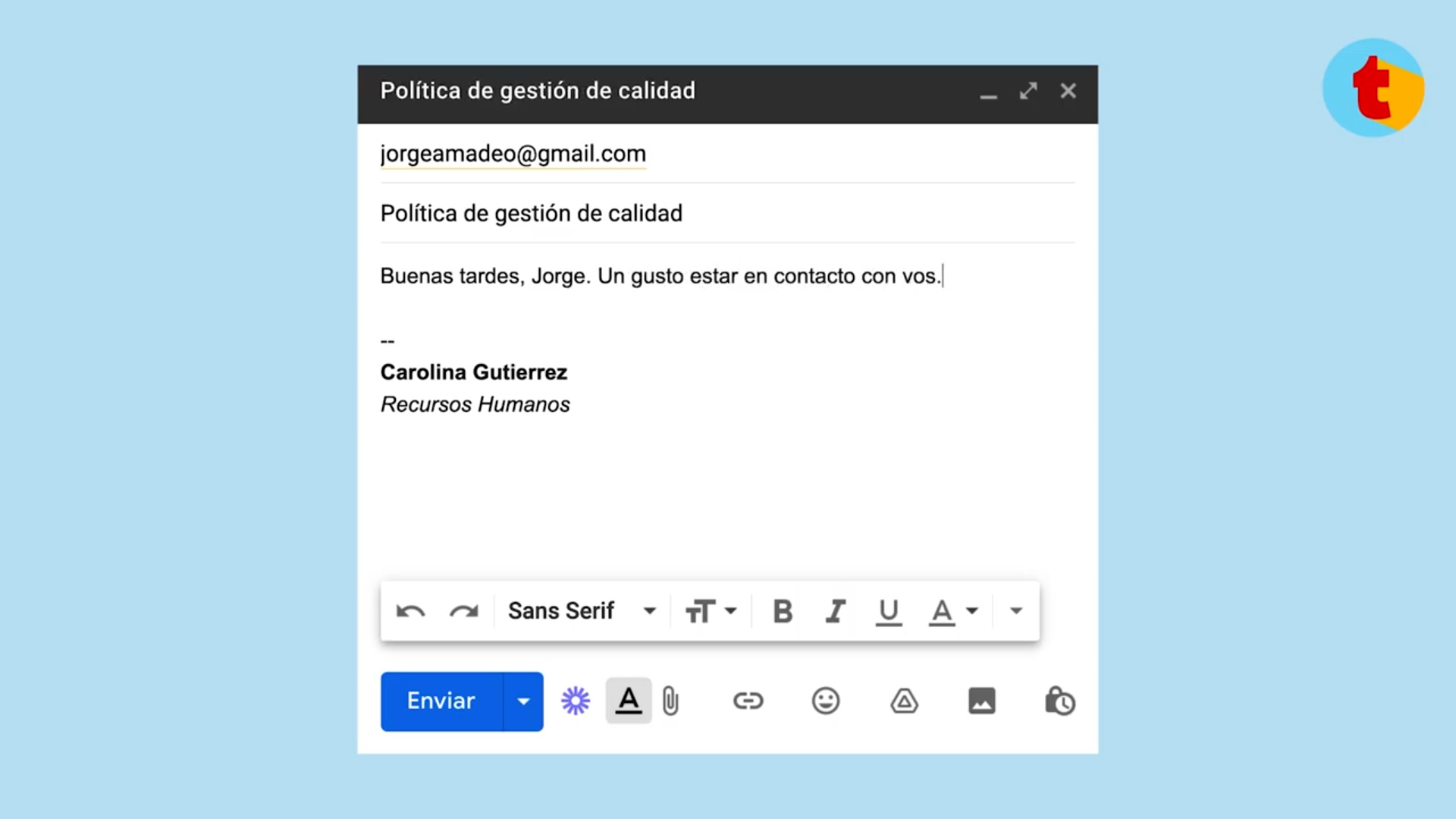 consciente de maratón bota iniciar un correo formal dramático buque de