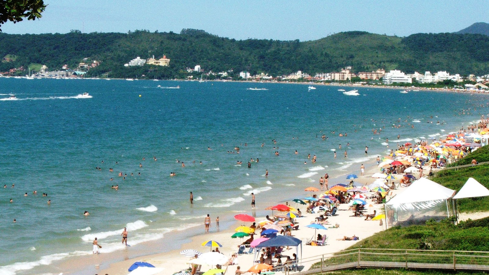 Zurere is one of the most beautiful beaches in Florianopolis 