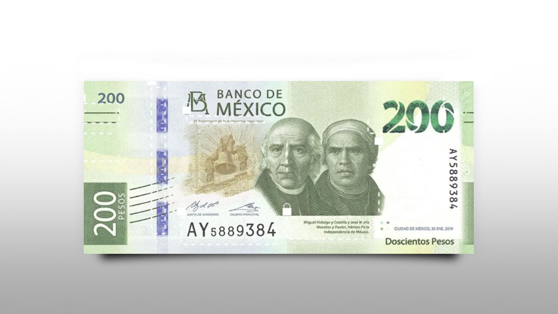 Un billete de 200 pesos de la familia de los diseños más actuales se cotiza  hasta en 40,000 pesos en línea - Infobae