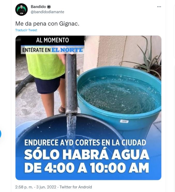 Los Mejores Memes Que Dejó La Escasez De Agua En Monterrey “qué Pena Con Gignac” Infobae 4348