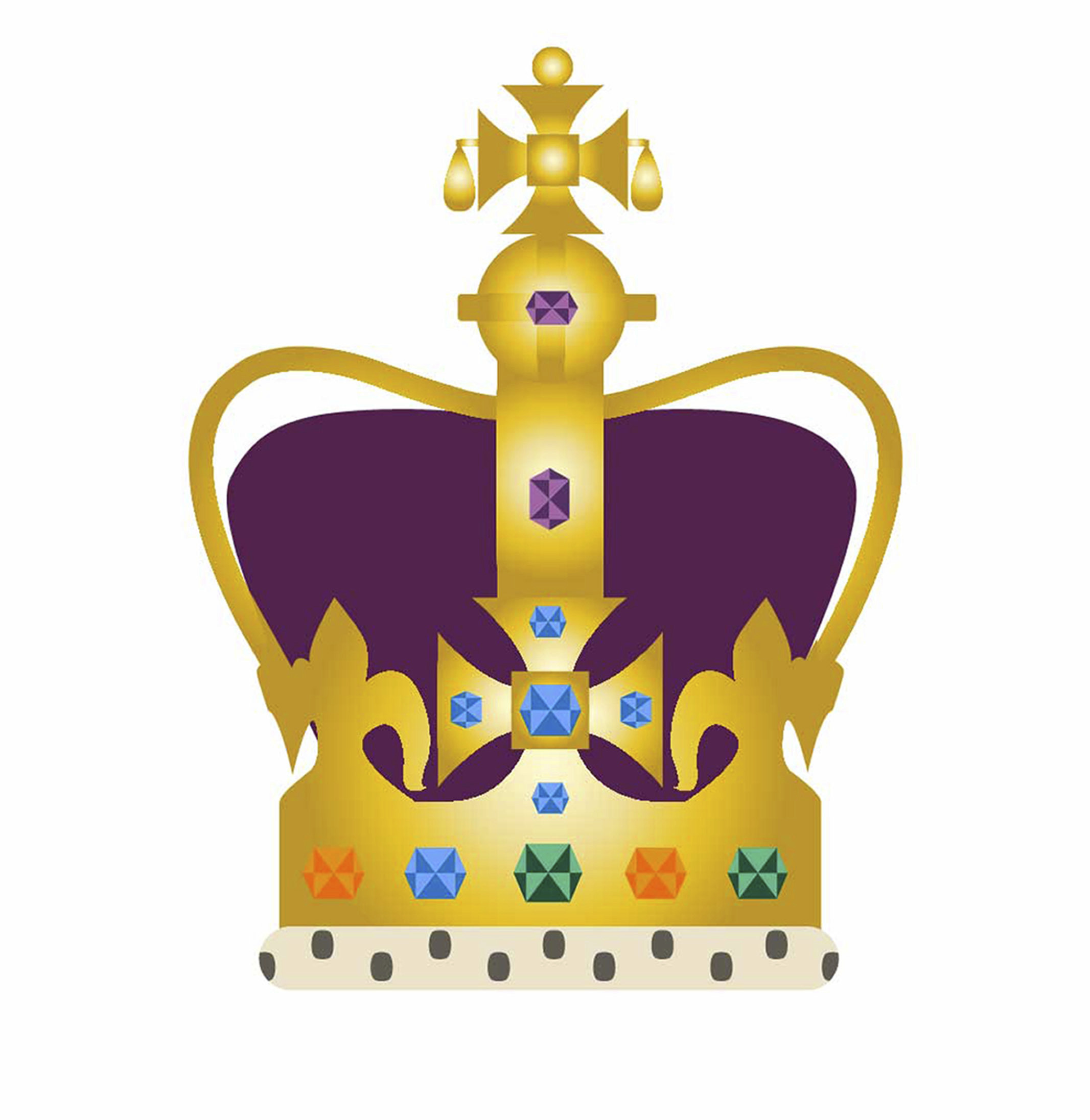La ceremonia contará con su propio emoji, reflejo de la primera coronación británica de la era de las redes sociales. (Buckingham Palace via AP)