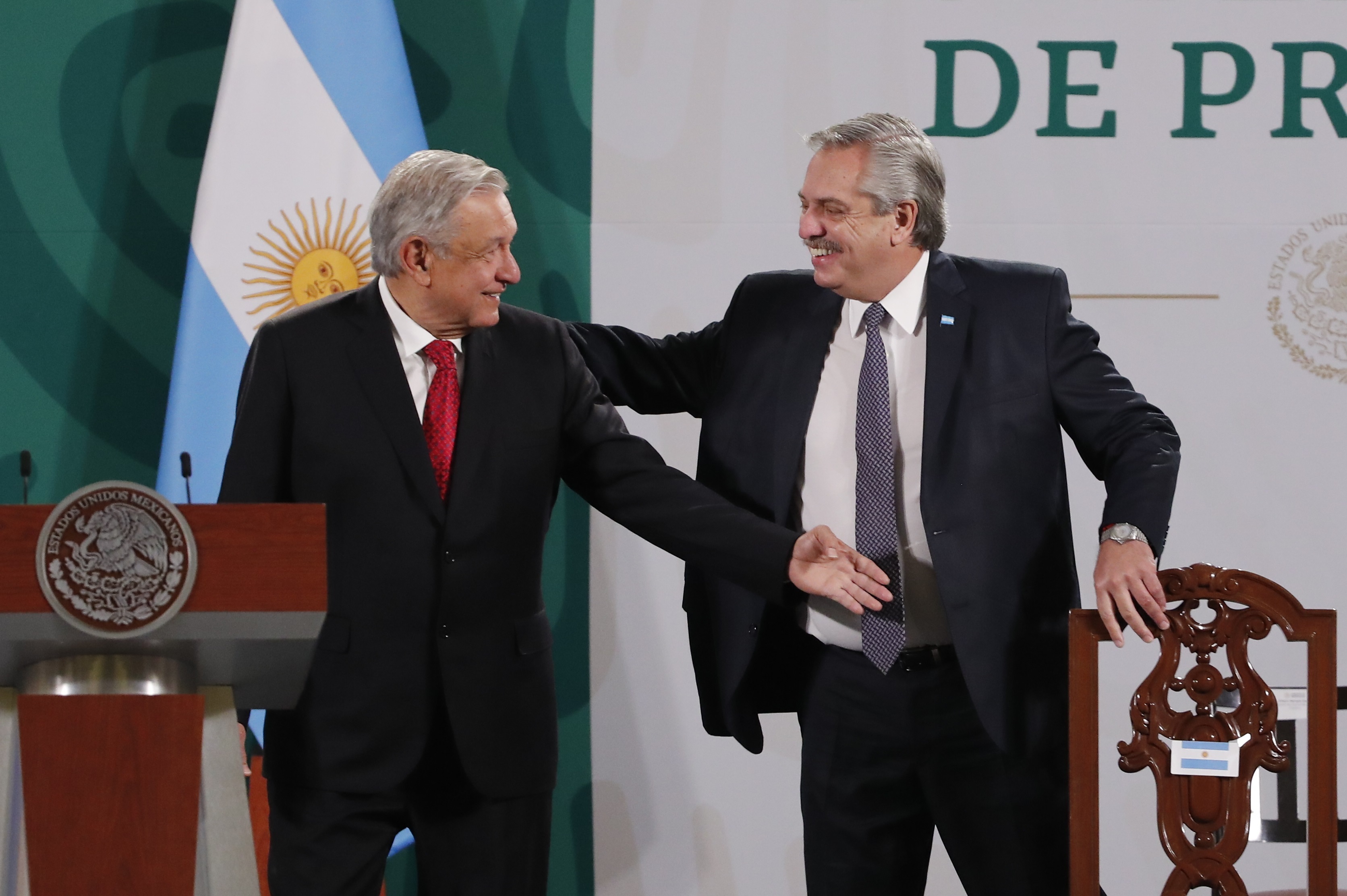 México tiene el primer presidente honesto en muchos años”: así fue la vertiginosa “mañanera” de Alberto Fernández y AMLO - Infobae