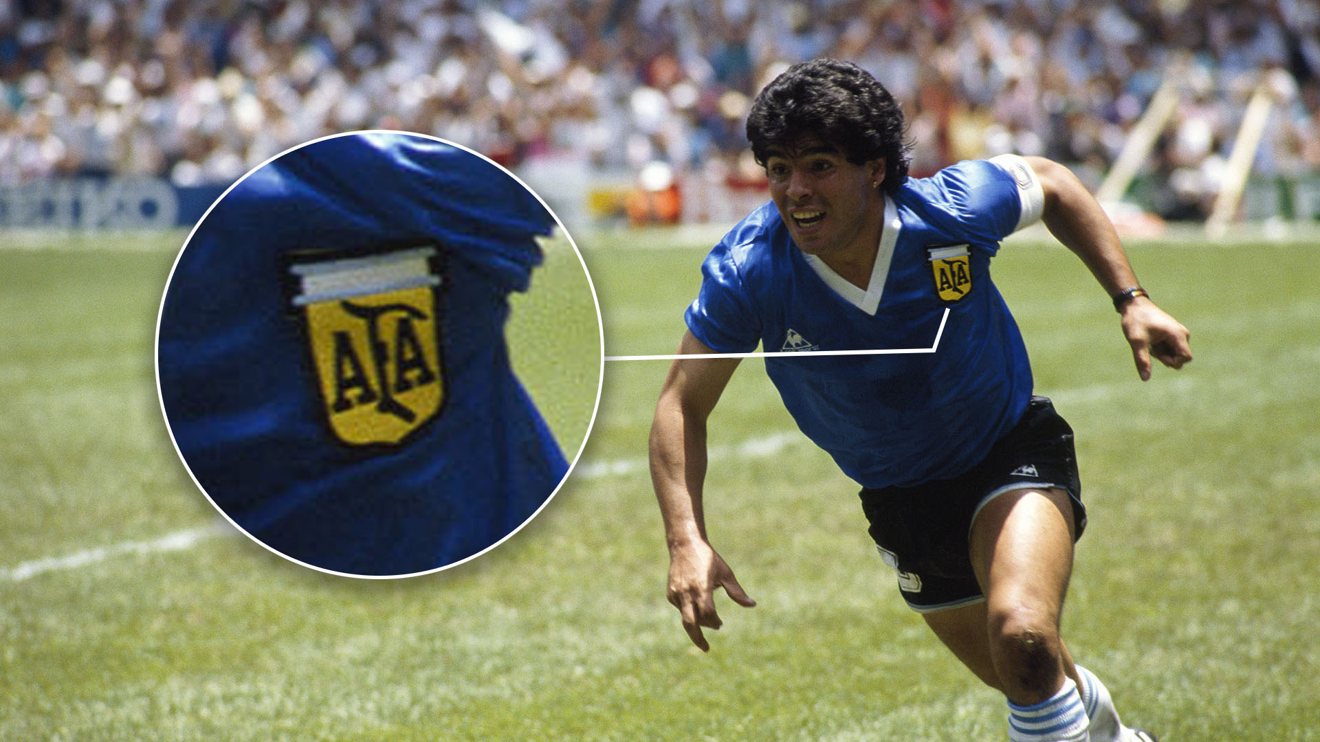 El grito de gol de Diego Armando Maradona ante Inglaterra (Foto: Jean-Yves Ruszniewski/Corbis/VCG via Getty Images)
