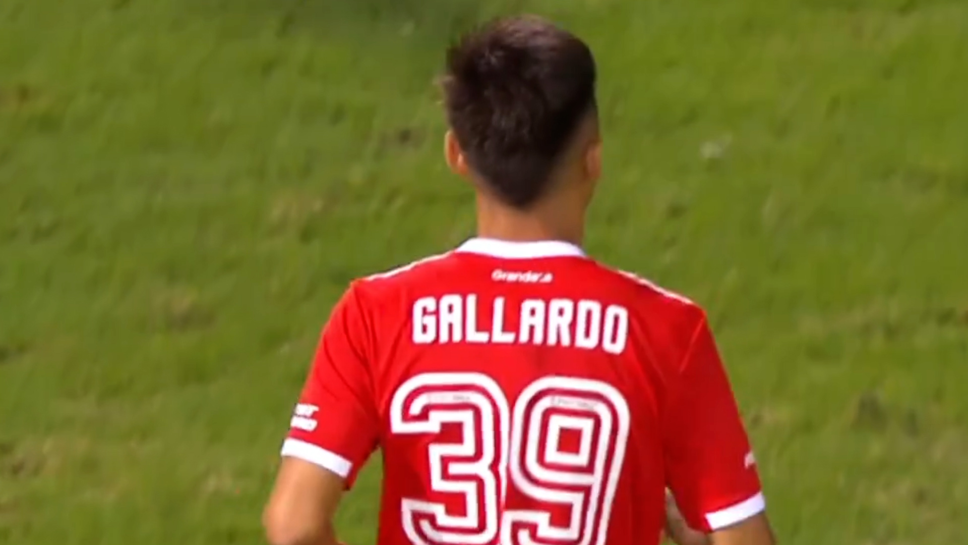 Así fue el debut de Matías Gallardo en River Plate y su chance de gol más clara