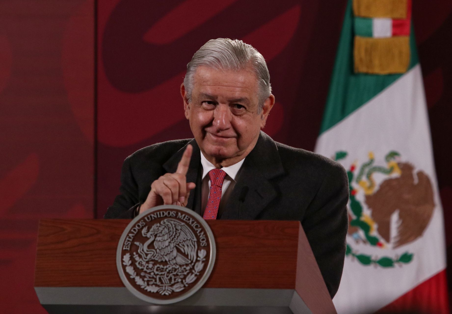 Andrés Manuel López Obrador criticó la reunión durante su conferencia de prensa matutina (Foto: Andrea Murcia/Cuartoscuro.com)