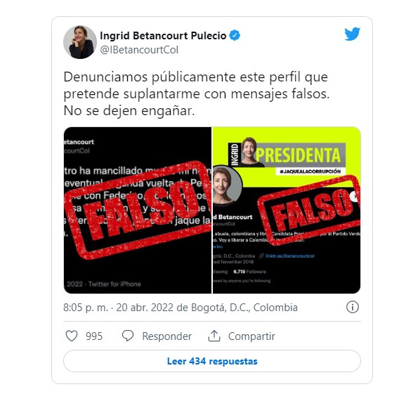 Betancourt / Twitter