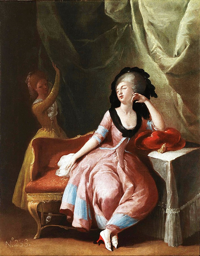 "Mujer sentada", de José Camarón y Bonanat. Museo del Prado
