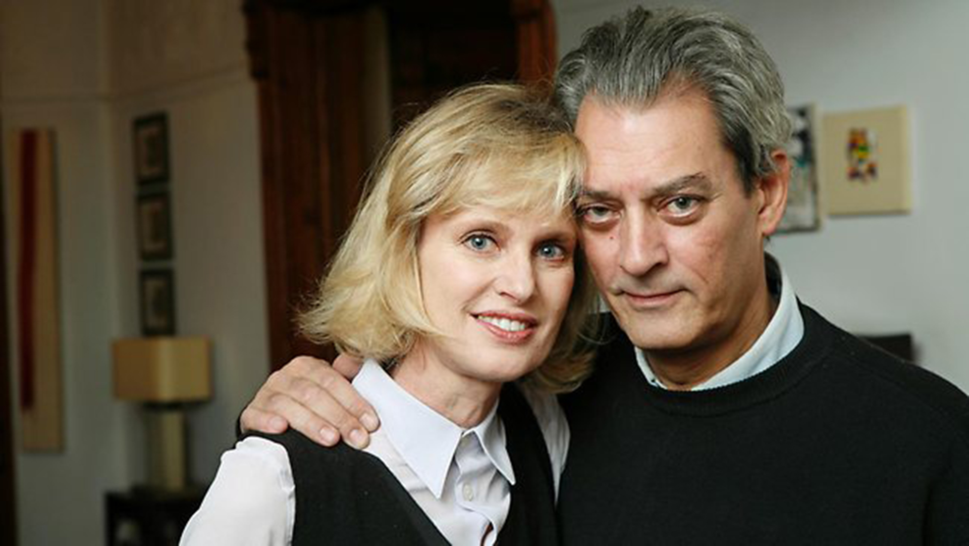 Paul Auster y su esposa, Siri Husvedt, tiempo atrás. Están juntos hace 36 años