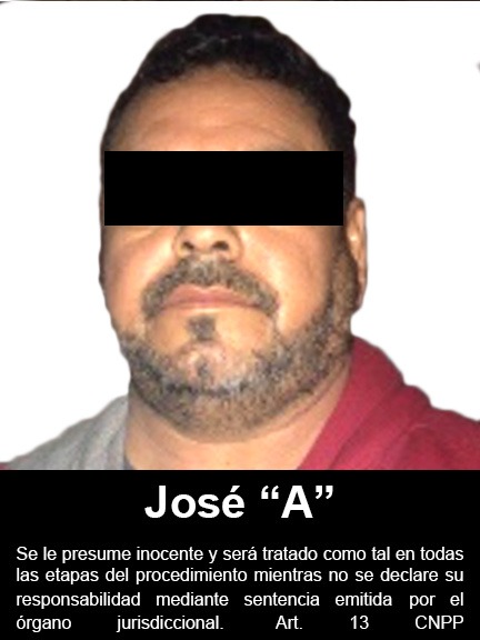 Ambos detenidos se encontraban en un domicilio de Aguaprieta (Foto: FGR)