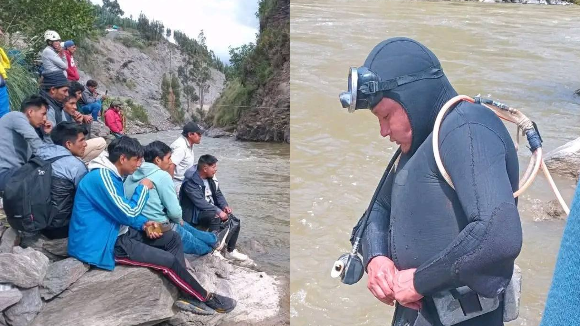 Despiste de auto en Huánuco deja un muerto y cuatro desaparecidos:  continúan intensas labores de rescate en el río Marañón - Infobae