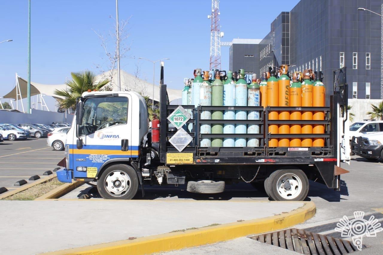 El camión fue recuperado por agentes estatales (Foto: ssp.puebla.gob.mx)