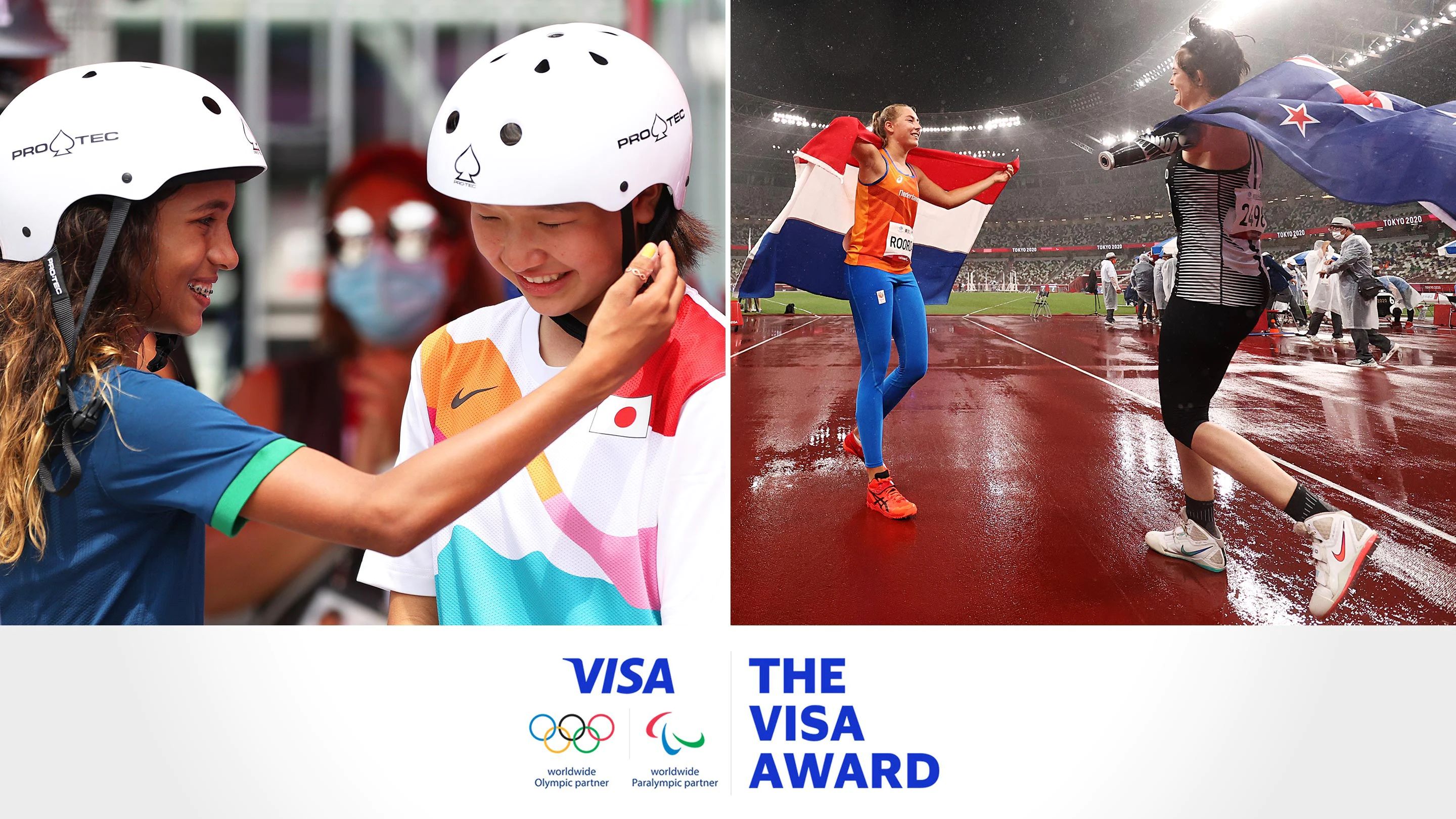 Olympic and Paralympic Visa Award winners select their charities that will receive $100,000 in donations 