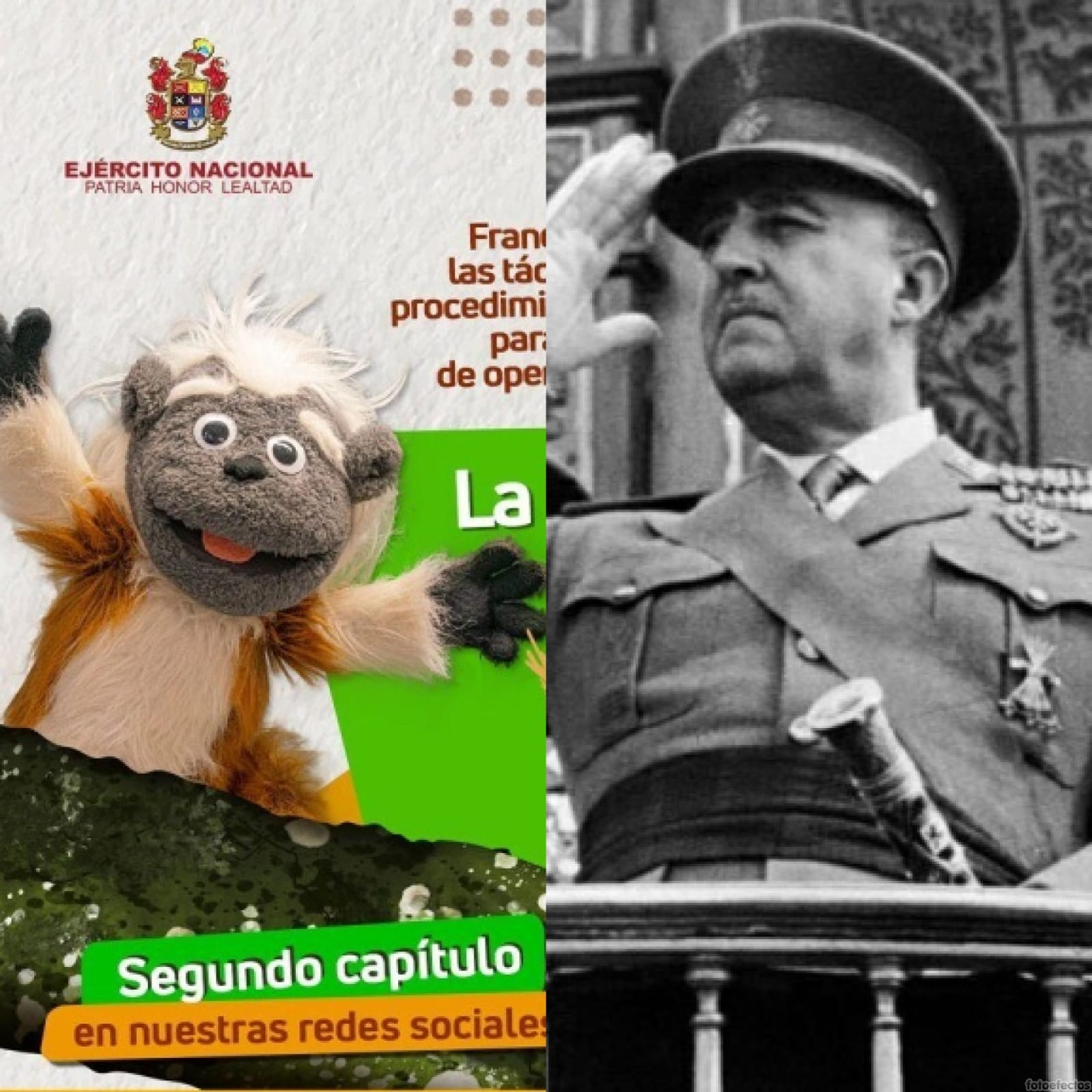 論争を巻き起こした国軍のキャンペーン フランコの冒険 Infobae 論争を巻き起こした国軍のキャンペーン フランコの冒険 Infobae