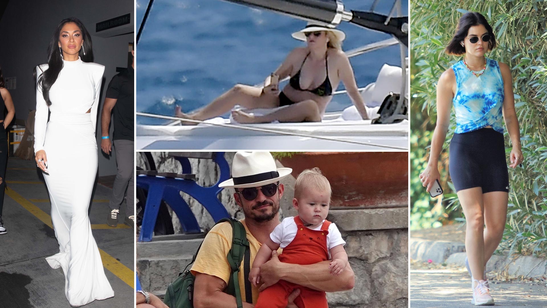 Las vacaciones de Rebel Wilson en Italia, la salida de Nicole Scherzinger en Los Ángeles: celebrities en un click
