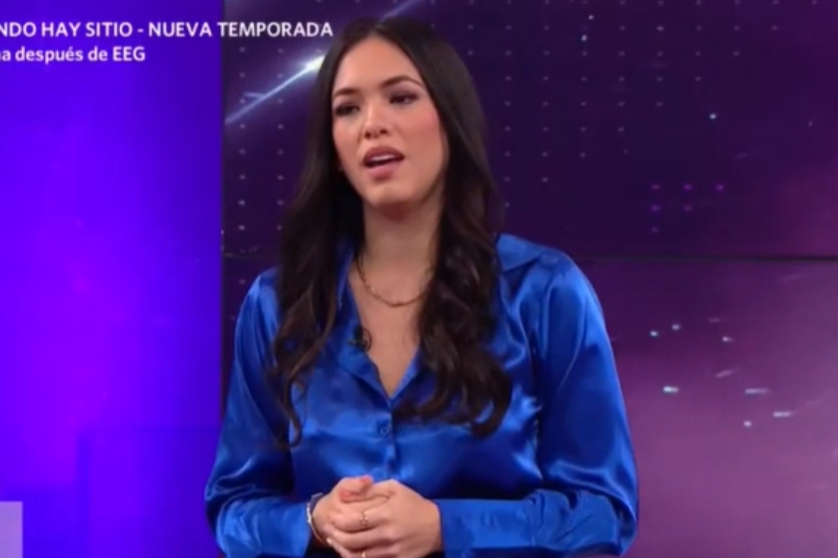 Jazmín Pinedo responds once again to Magaly Medina.  (Photo: America TV)