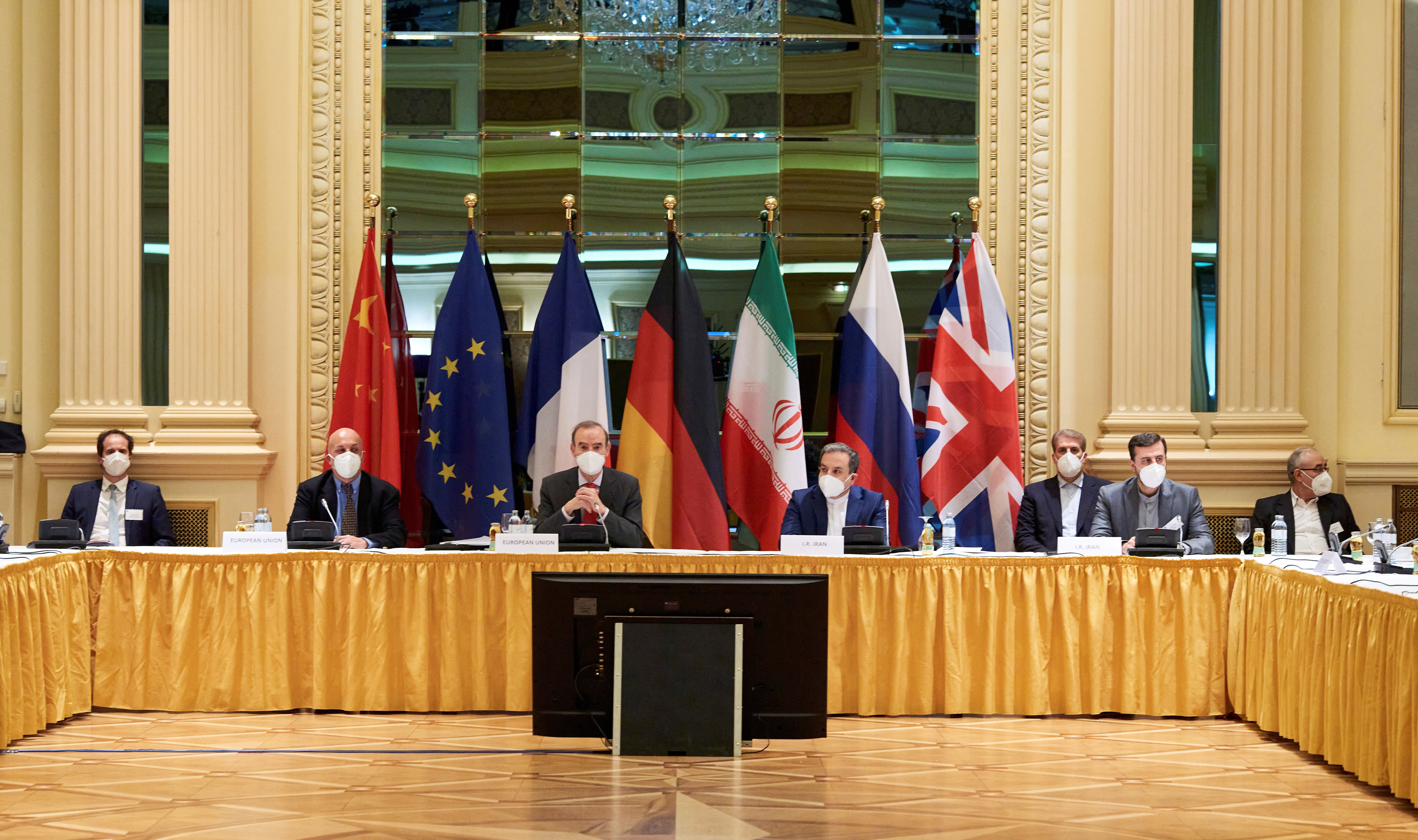 Para EEUU, el acuerdo nuclear está "estancado" (EFE/ Comisión Europea en Viena)
