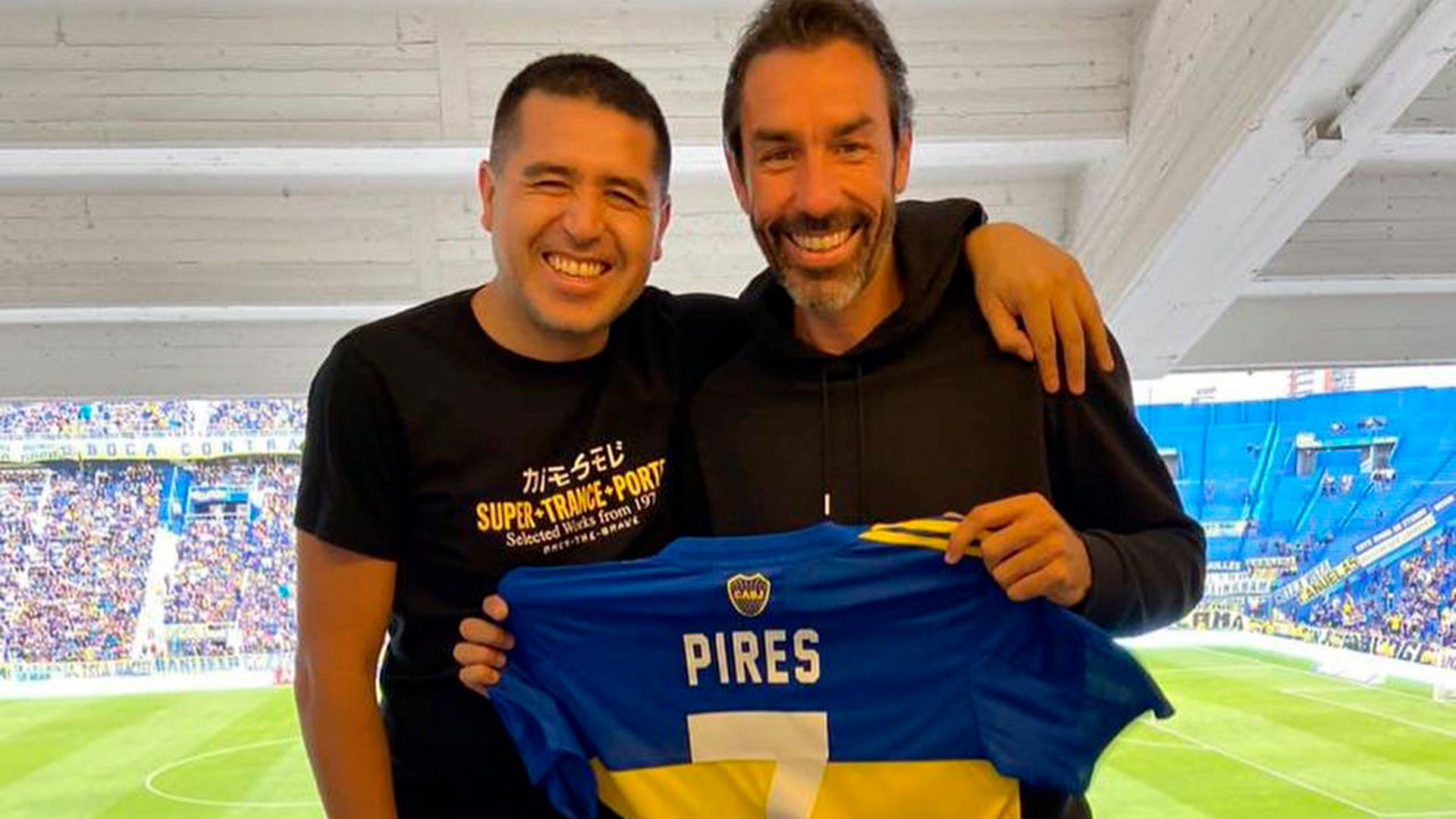 ¿Aparecerá el francés Robert Pires en la Bombonera?