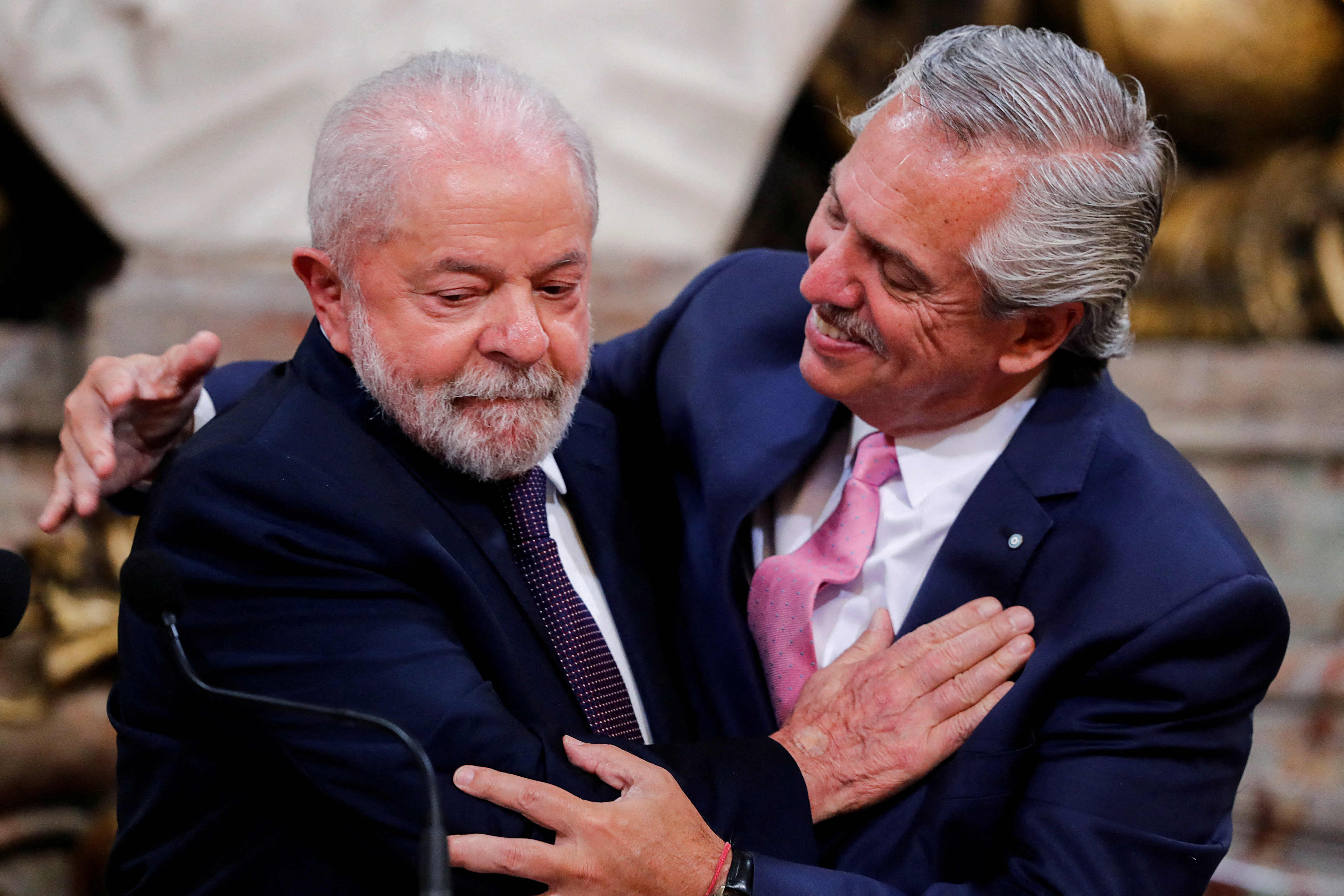 Alberto Fernández y Lula se volverán a ver en junio en Brasilia, cuando se celebren los 200 años de relaciones diplomáticas entre ambos países