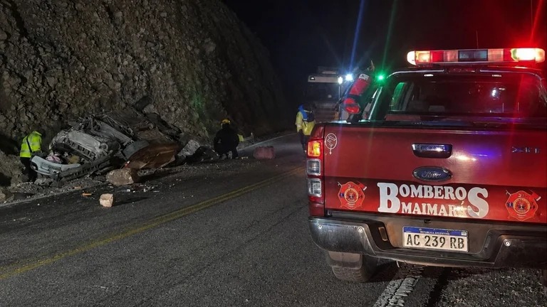 Tragedia en Jujuy: el auto donde viajaba una familia perdi&oacute; el control, cay&oacute; 50 metros por un barranco y un ni&ntilde;o muri&oacute;