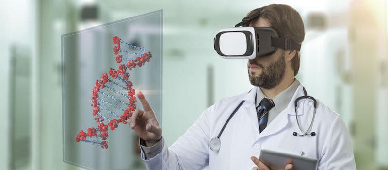 Realidad virtual en medicina. (foto: Nubimed)