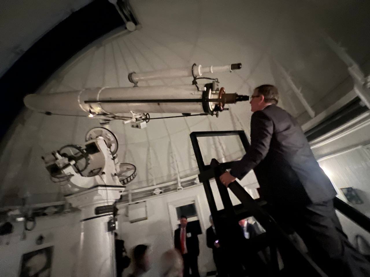 Marcelo Ebrard presumió visita a Observatorio en Washington (Twitter/@SRE_mx)