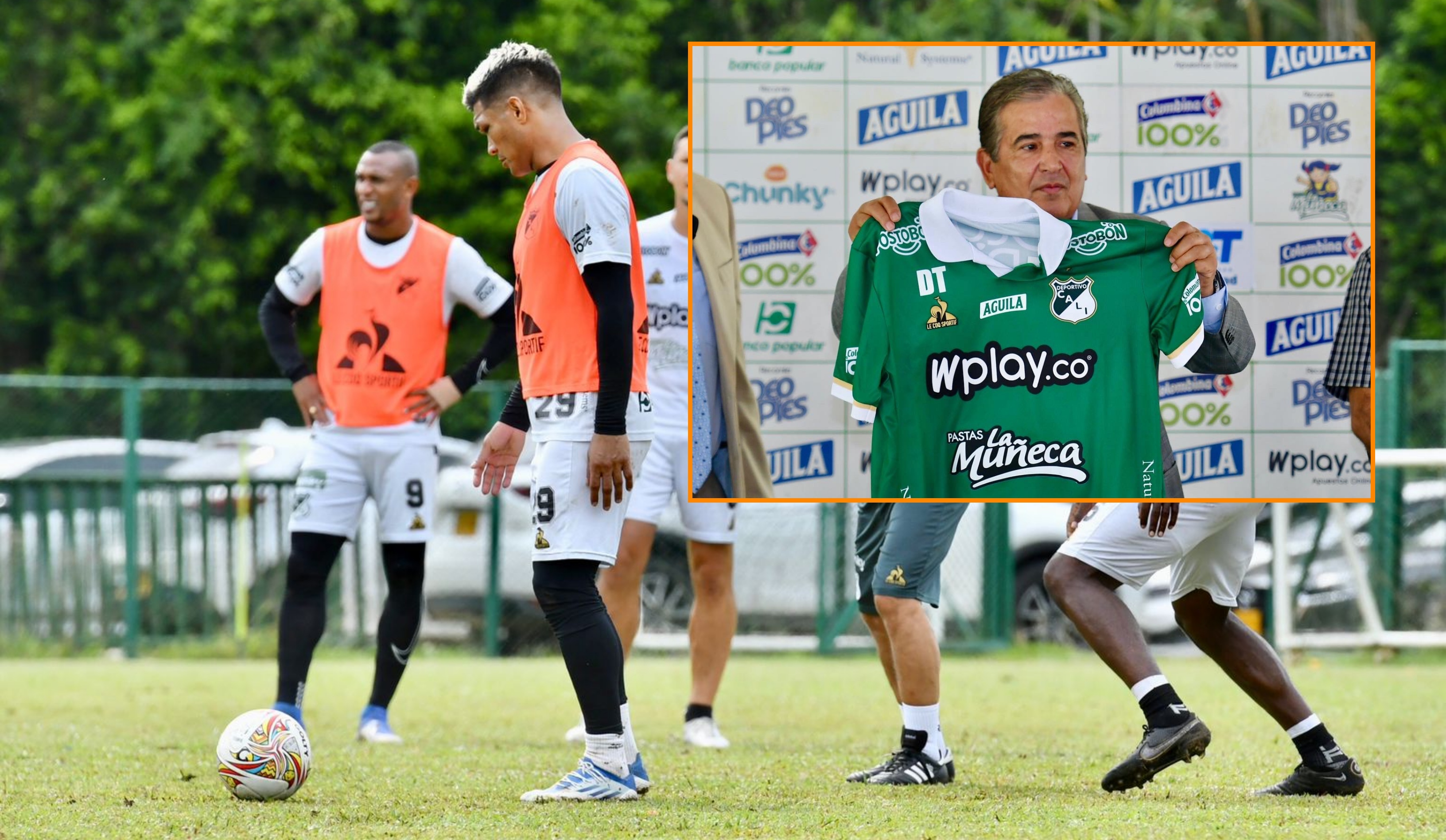 Jorge Luis Pinto llegó pisando fuerte al Cali: “El que no corra y no sienta la camiseta no podrá jugar”