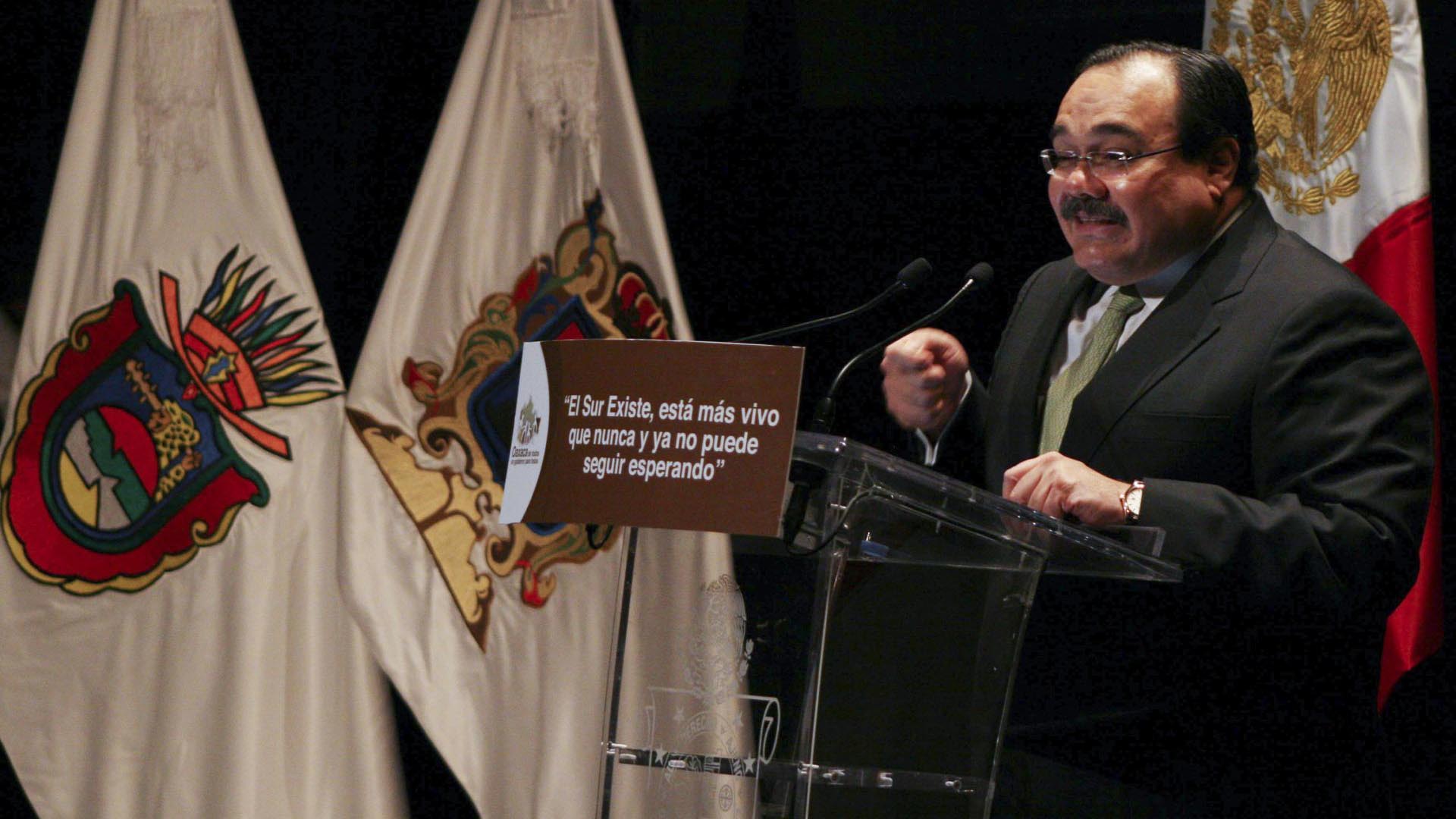 Jorge Carlos Ramírez Marín habló sobre la reunión del PRI en el Senado (Cuartoscuro)