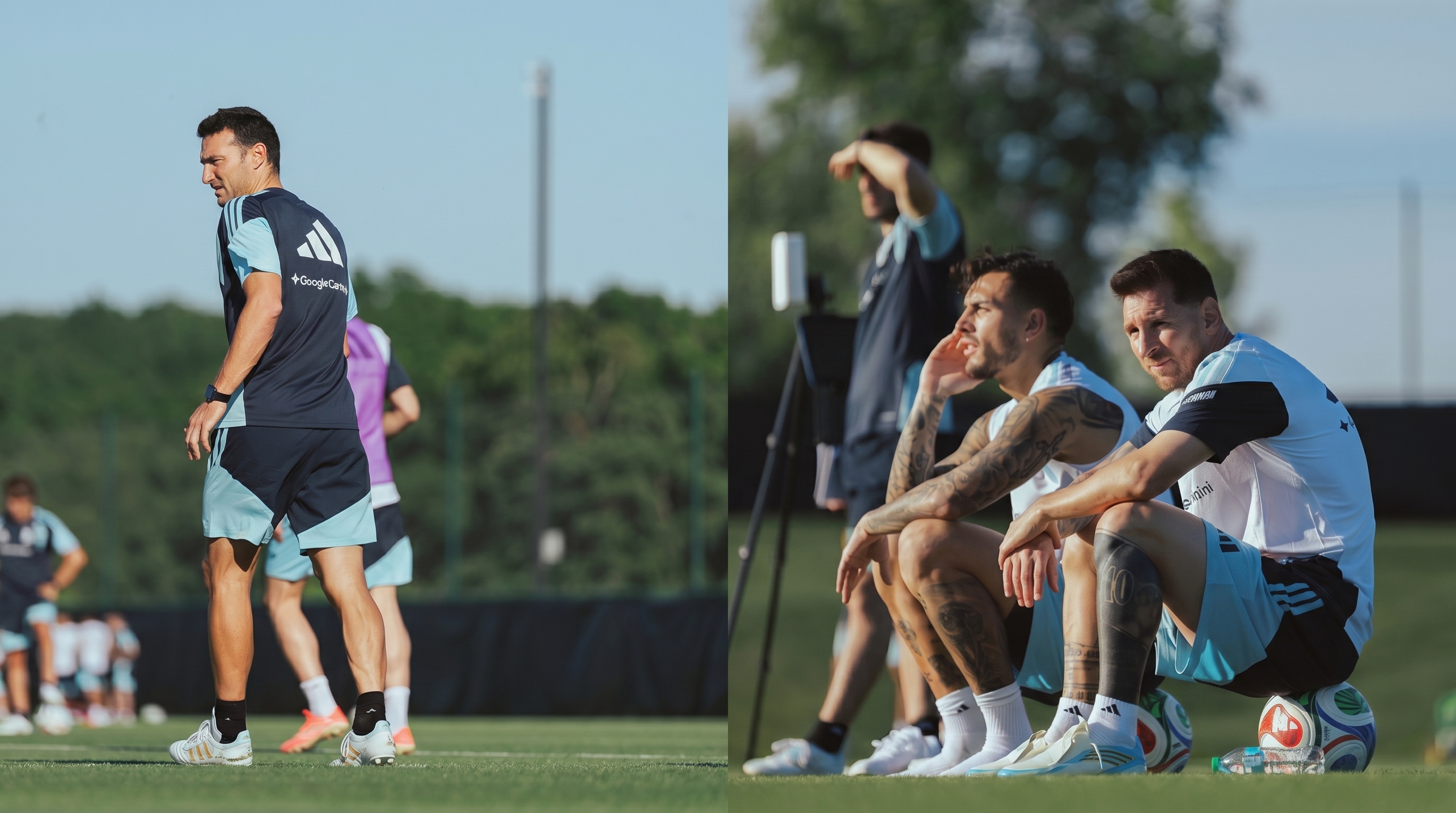 EN VIVO: la selecci&oacute;n argentina se entrena a puertas abiertas en Kansas City con el foco puesto en los lesionados y el equipo ante Honduras