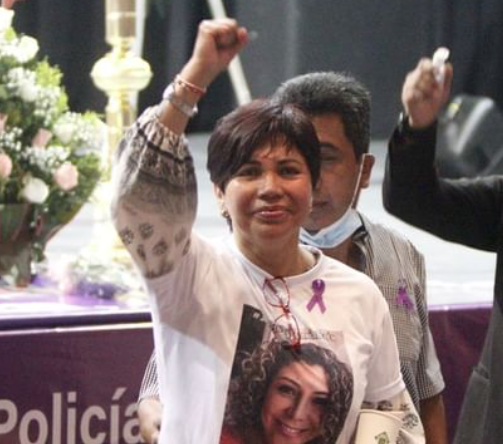Elizabeth Otavalo, la madre de María Belén Bernal, no ha dejado de reclamar justicia por su hija. (Foto: El Comercio).