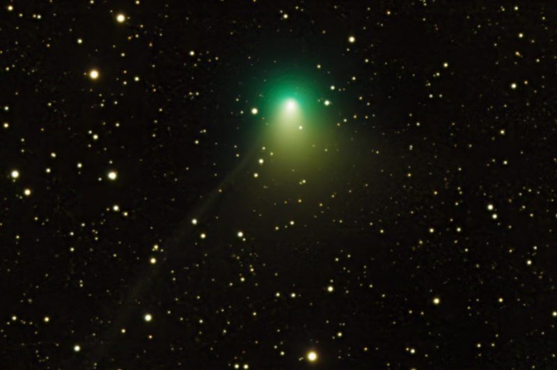 The closest point of the comet to Earth will be more than 42 million kilometers (Reuters)