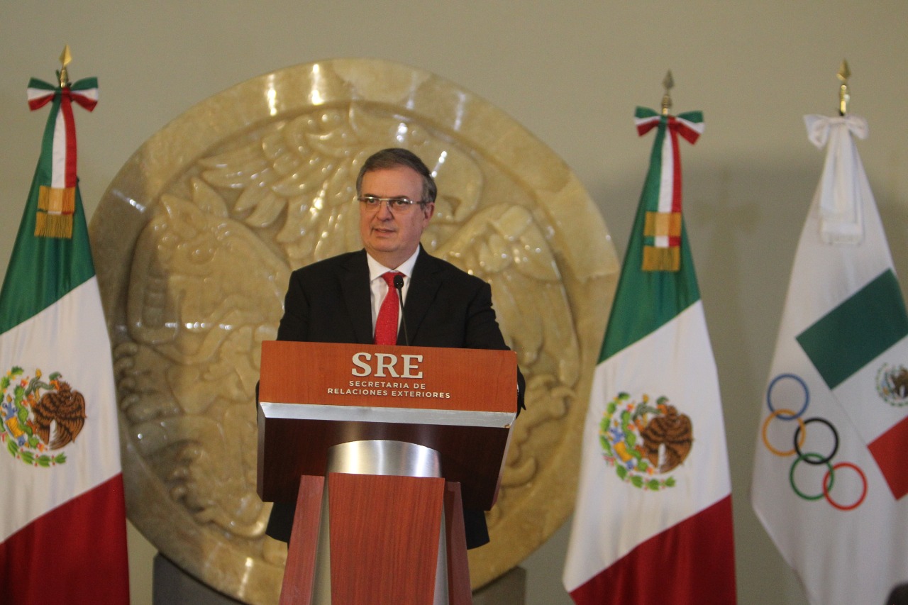 Marcelo Ebrard, titular de la SRE y aspirante a candidato presidencial (Foto: SRE)