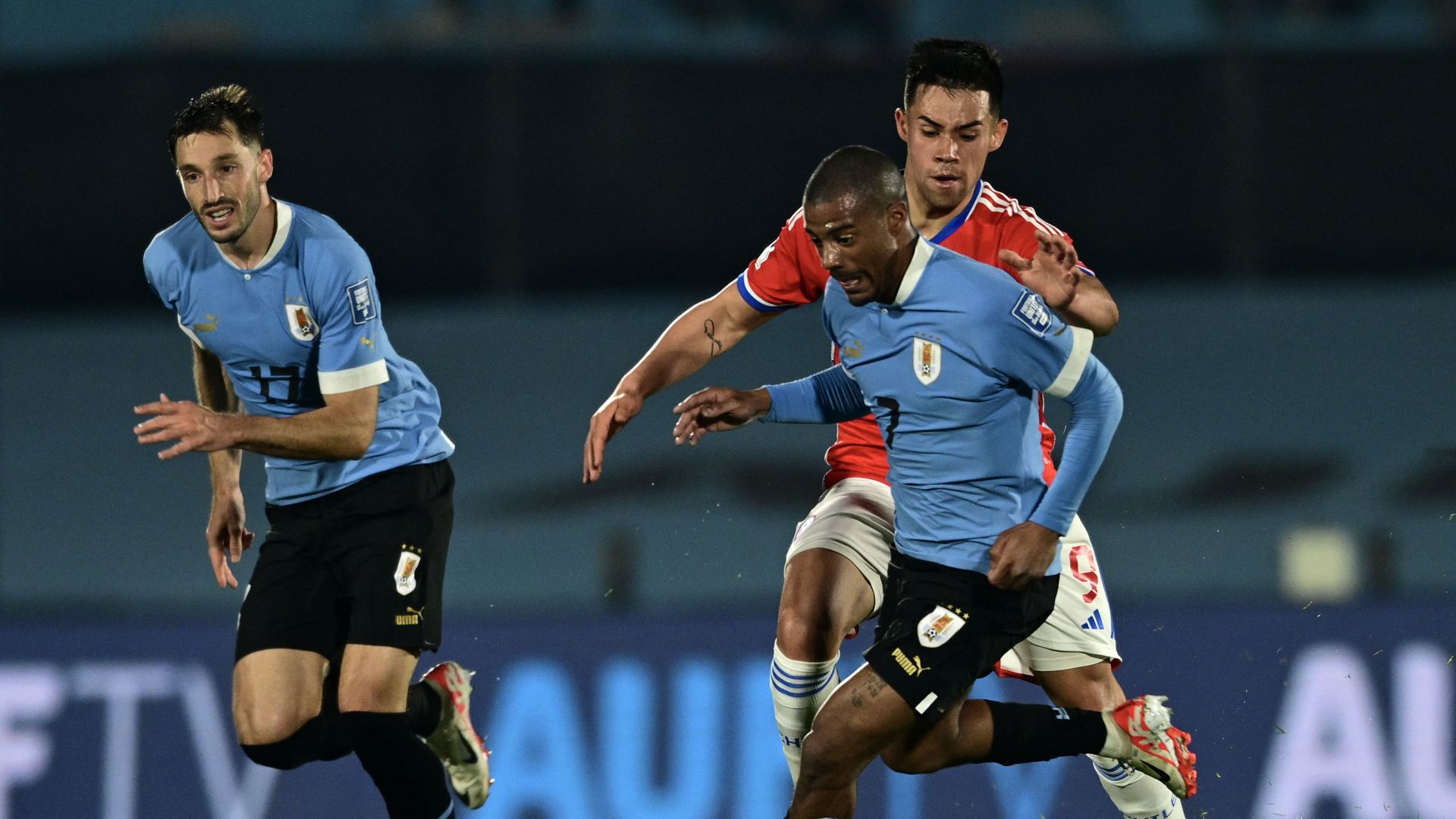 URUGUAY vs. CHILE [3-1], RESUMEN