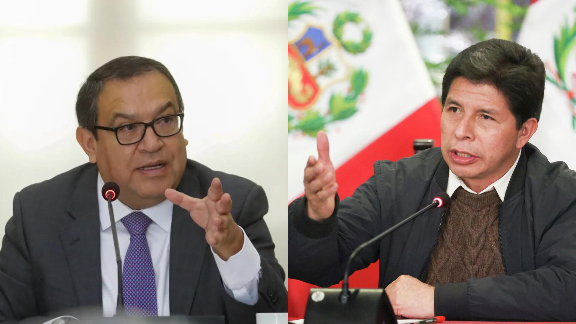 Premier Alberto Otárola señaló a Pedro Castillo de difundir información falsa sobre la jefa de Estado.