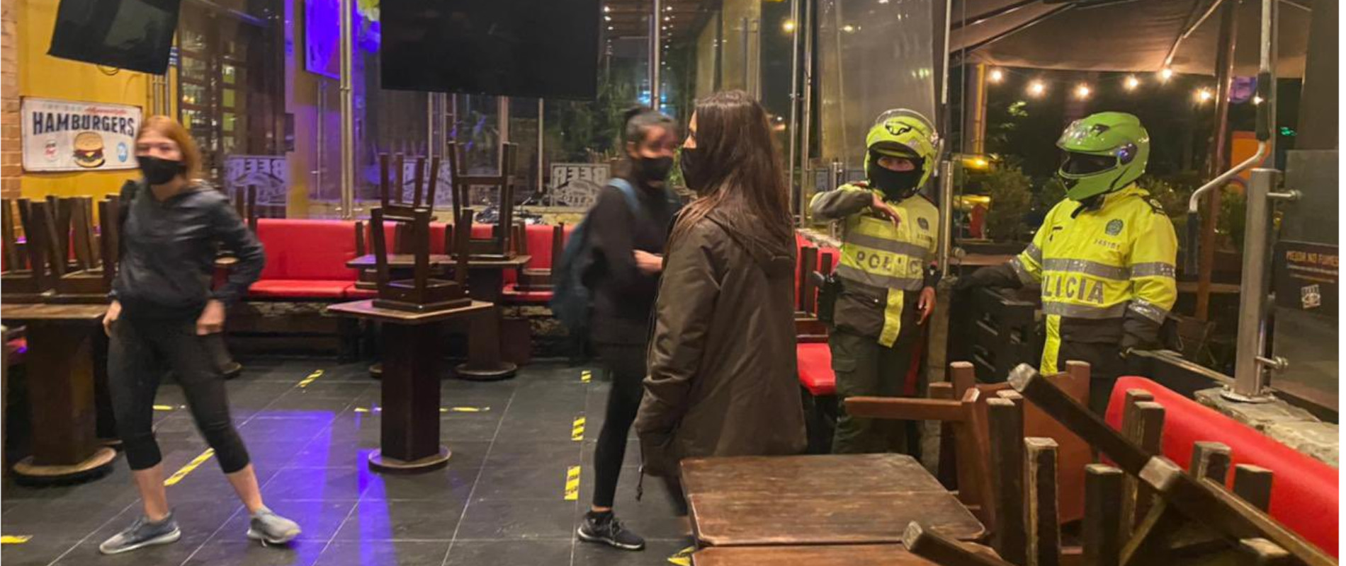 Asesinaron a un comensal en un restaurante de Usaquén, en el norte de Bogotá